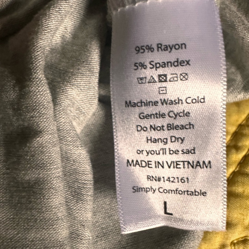 Lularoe large heather sport grey Carly swing dress. Hi /lo hem. NWT rayon‎ . - Picture 5 of 7